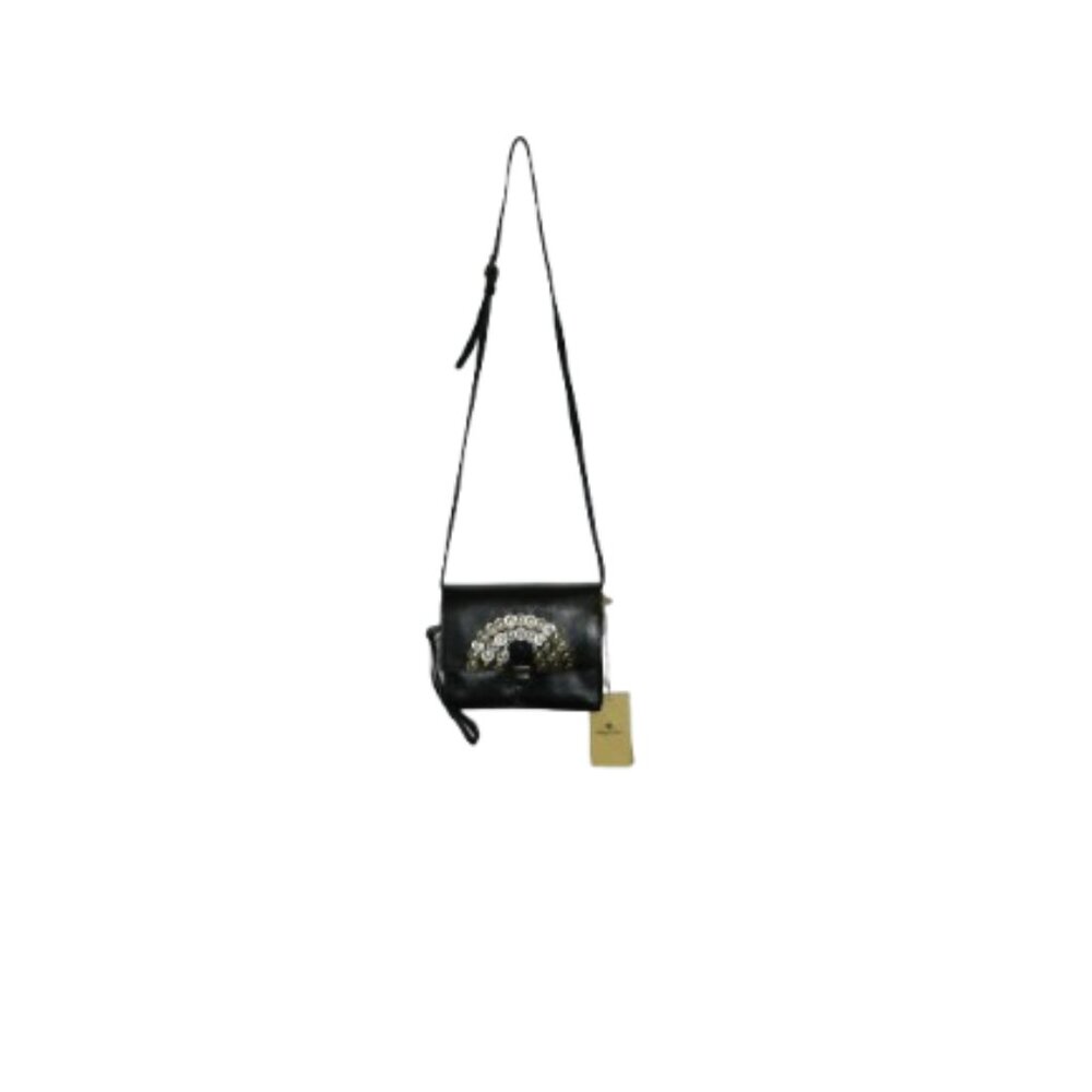 Patricia Nash $169 Studded Coin Collection Black Lanza Crossbody/Clutch NWT!